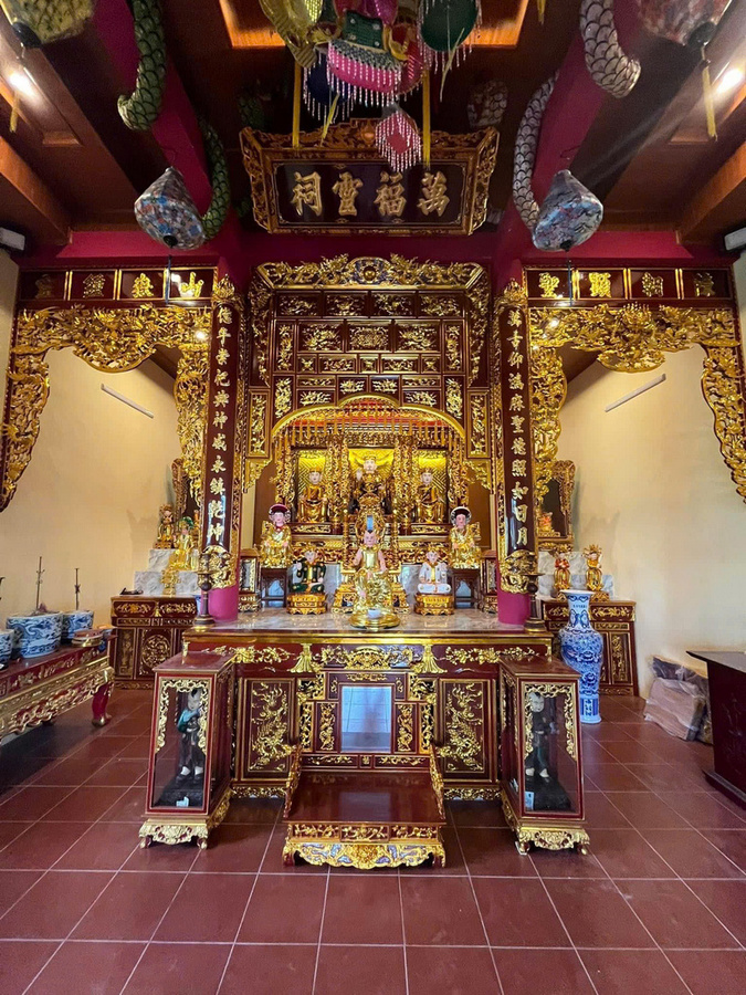 Mẫu điện thờ tư gia 014