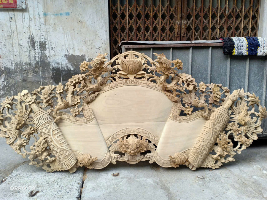 Cuốn thư câu đối 005