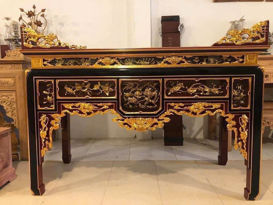 Mẫu bàn ô xa 009